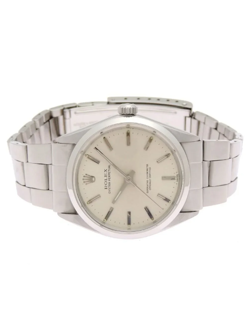 Rolex Watch Silver